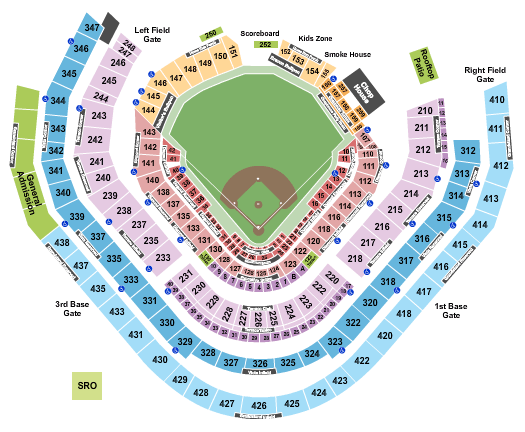 Truist Park Atlanta Seating Chart